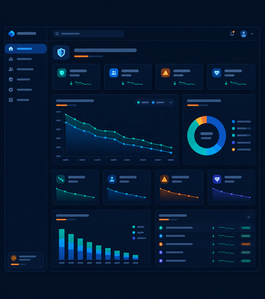 Guardian Suite behavioral risk dashboard overview for PEOs